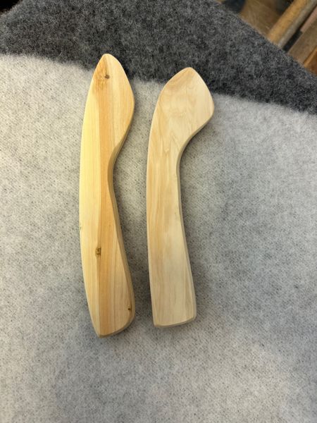 Sm&oslash;rkniv LH sett med 2 stk